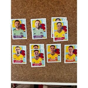 Panini FIFA World Cup 2026 Colombia Sticker Lot James Rodriguez Ospina Mina COL